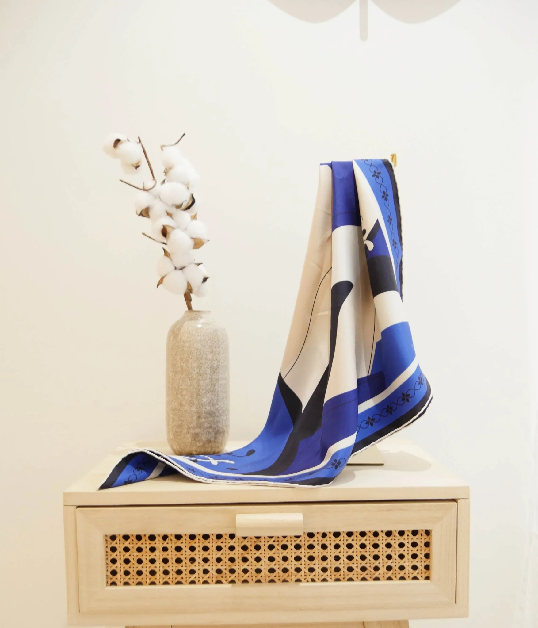 Bloom Carré 65x65cm | Bleu Cobalt - Image 6