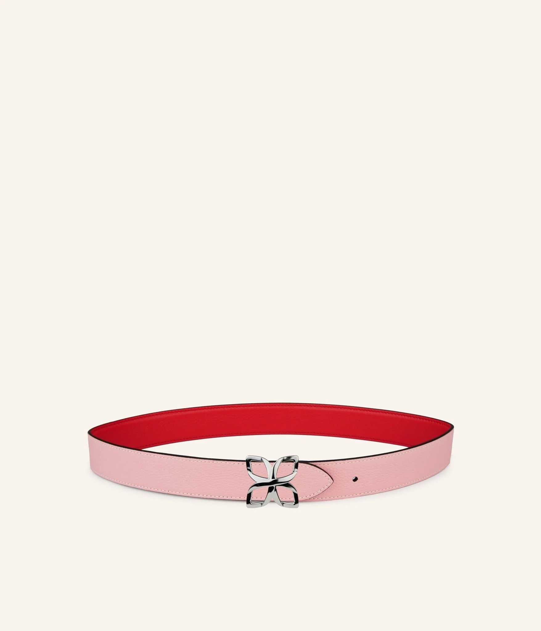 Ceinture Hortensia Argenté 33mm | Baie de Goji Rose Bonbon - Image 5