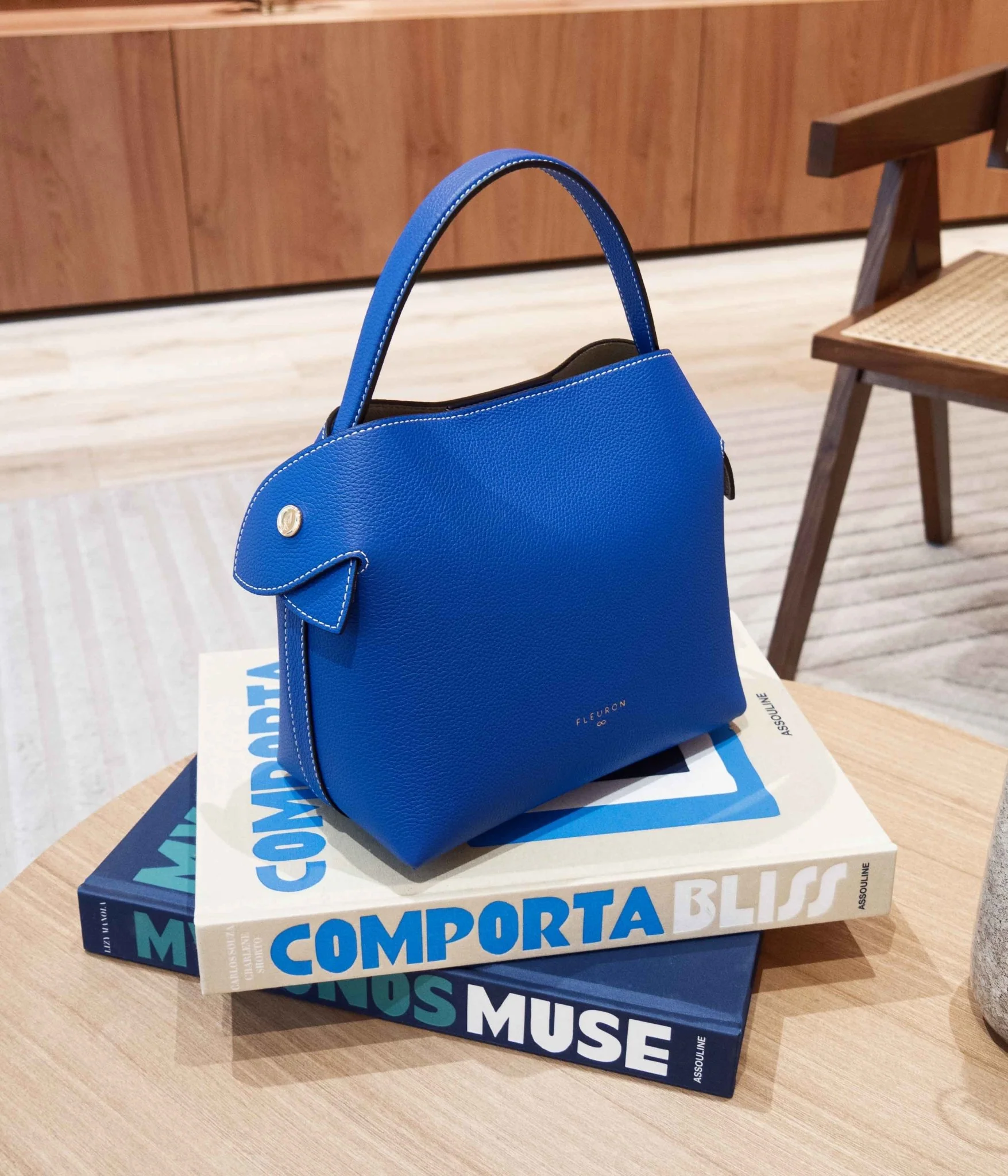 Medium Swann | Bleu Cobalt - Image 7