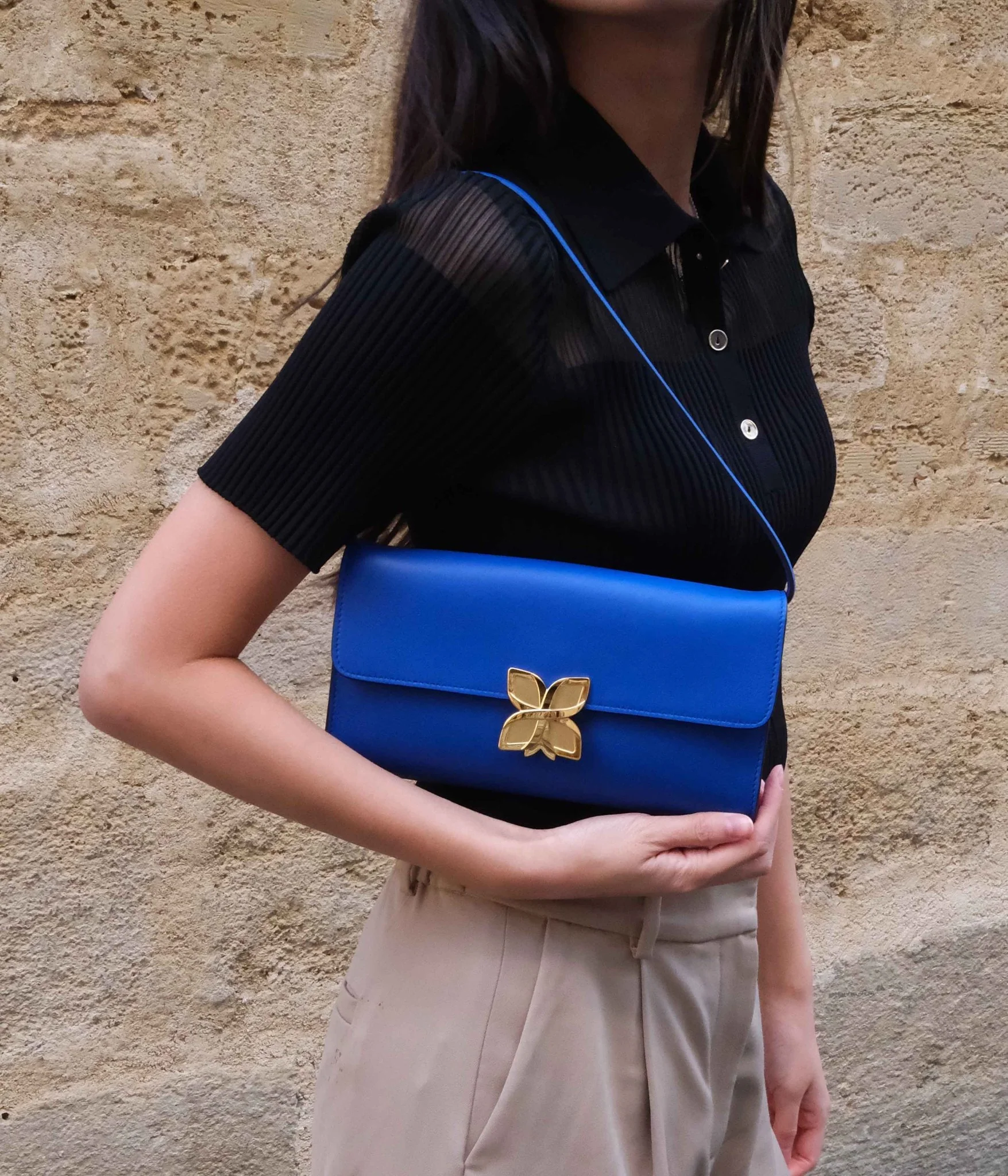 Hortensia Clutch | Bleu Roi - Image 3