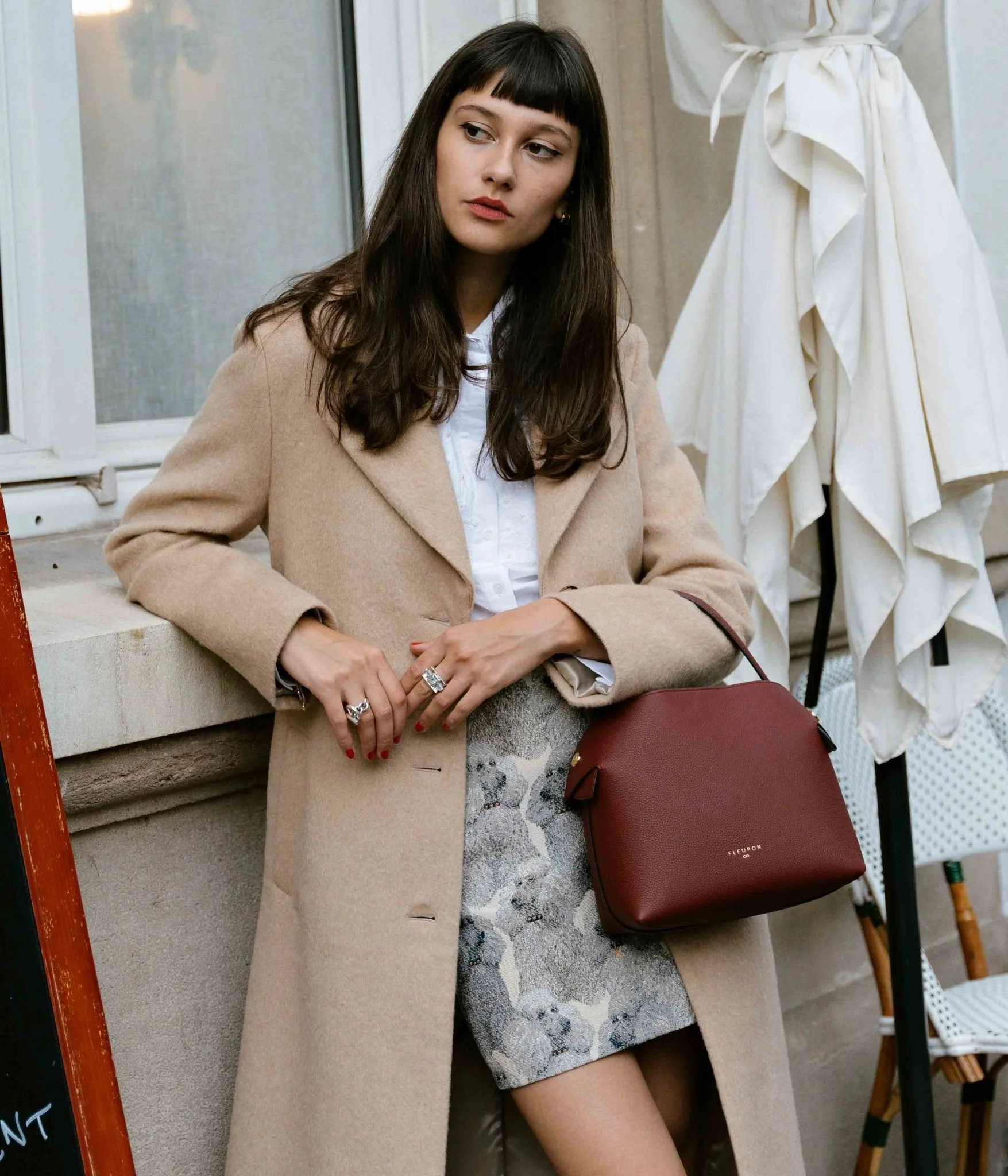 Medium Swann | Bordeaux - Image 4