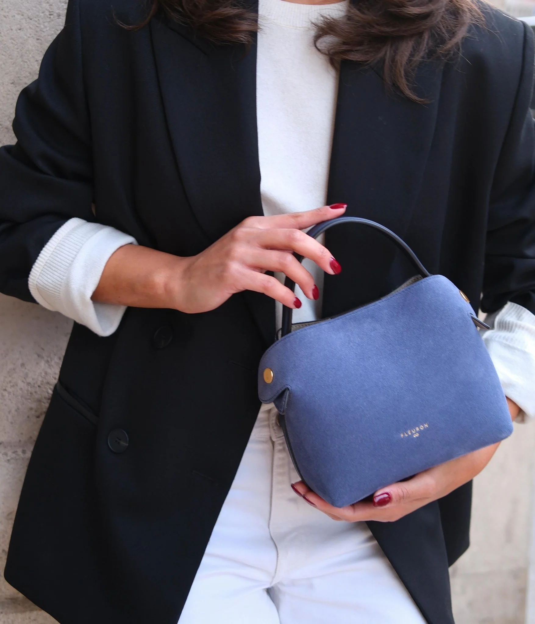 Mini Swann | Suede Jeans - Image 6
