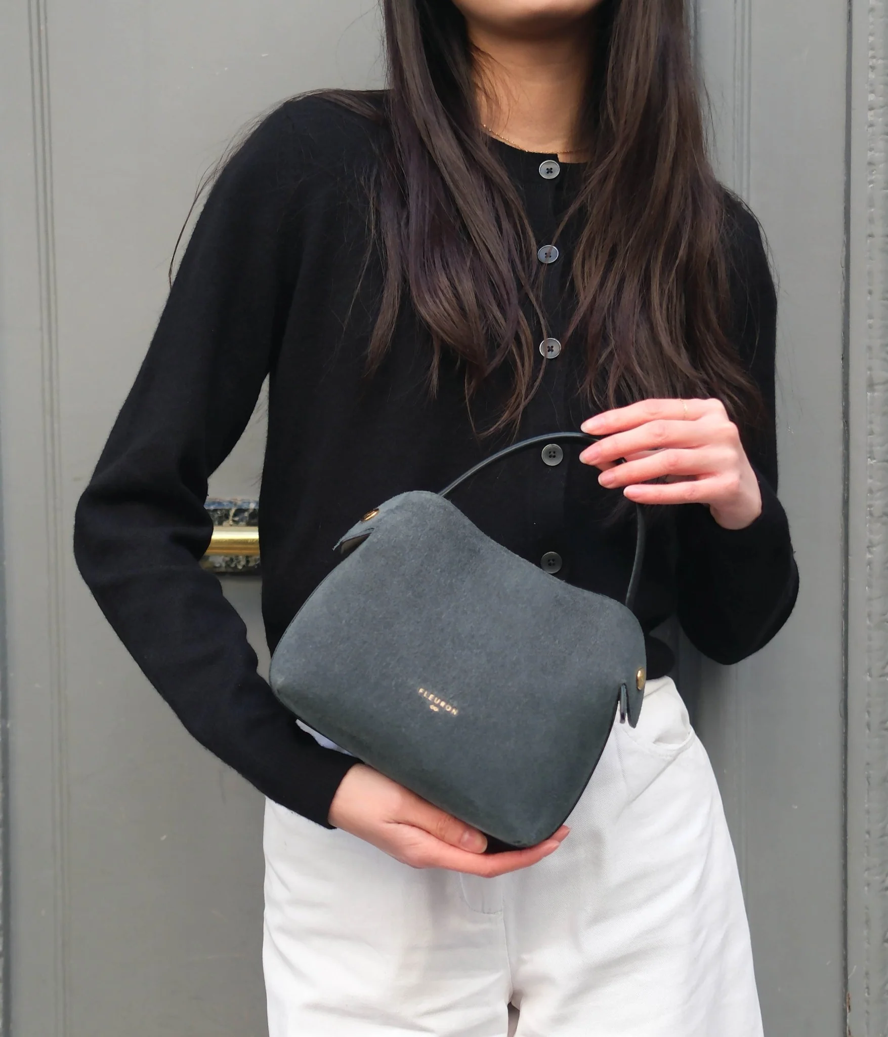 Mini Swann | Suede Orage - Image 2