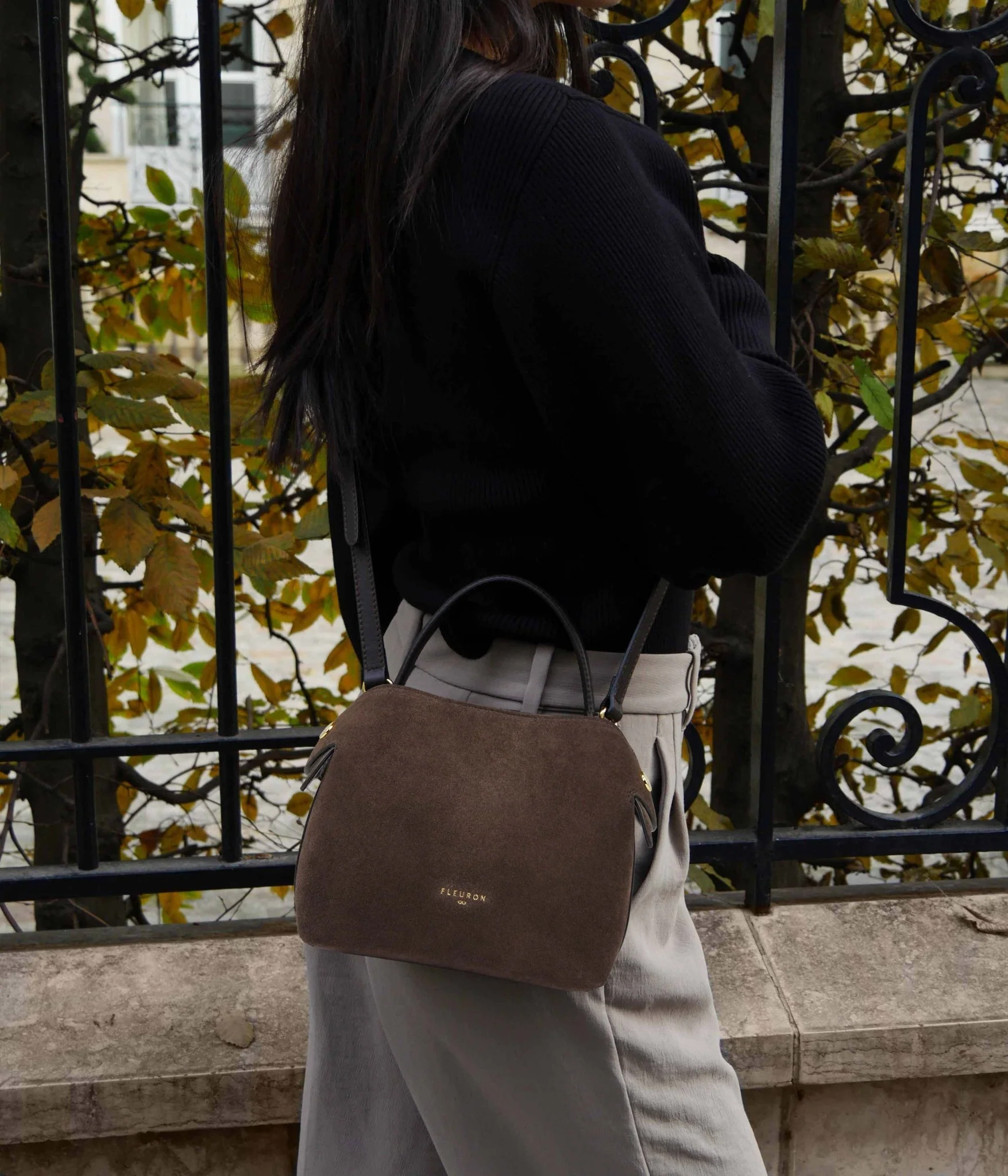 Mini Swann | Suede Moka - Image 3
